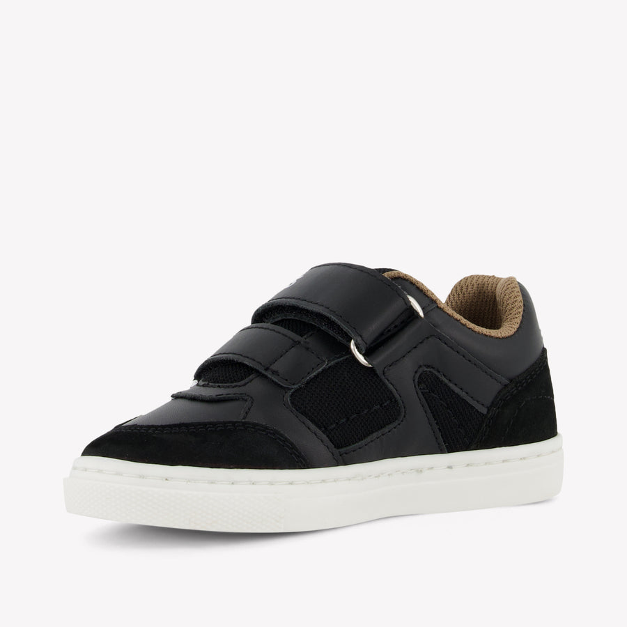 Boss Jongens Sneakers In Zwart