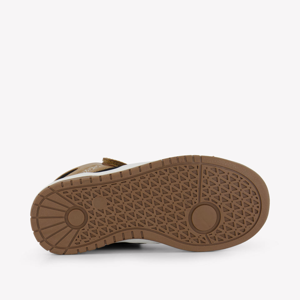 Boss Jongens Sneakers In Zwart