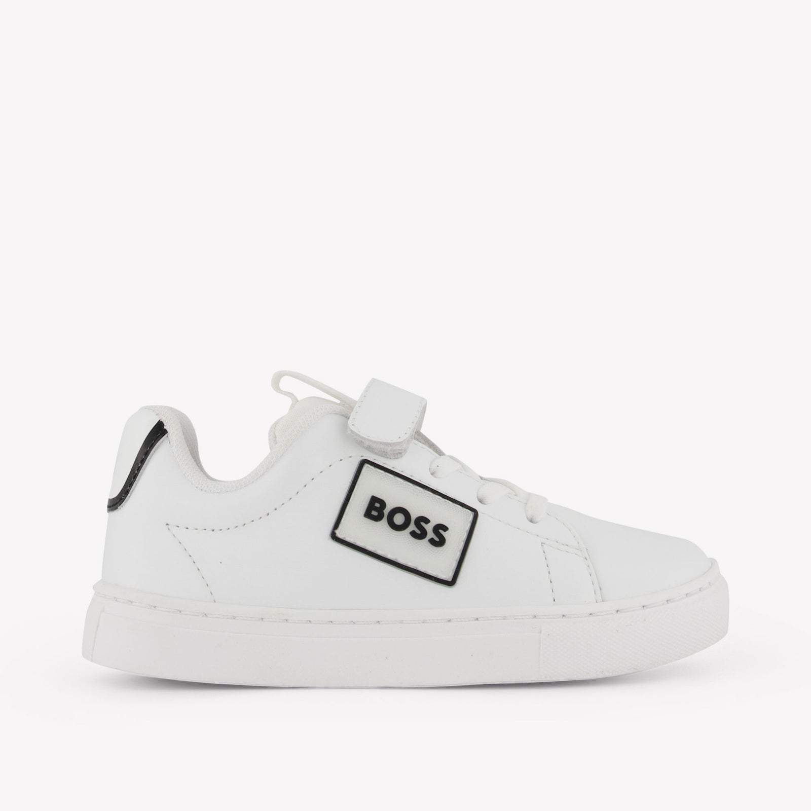 Boss Jongens Sneakers In Wit