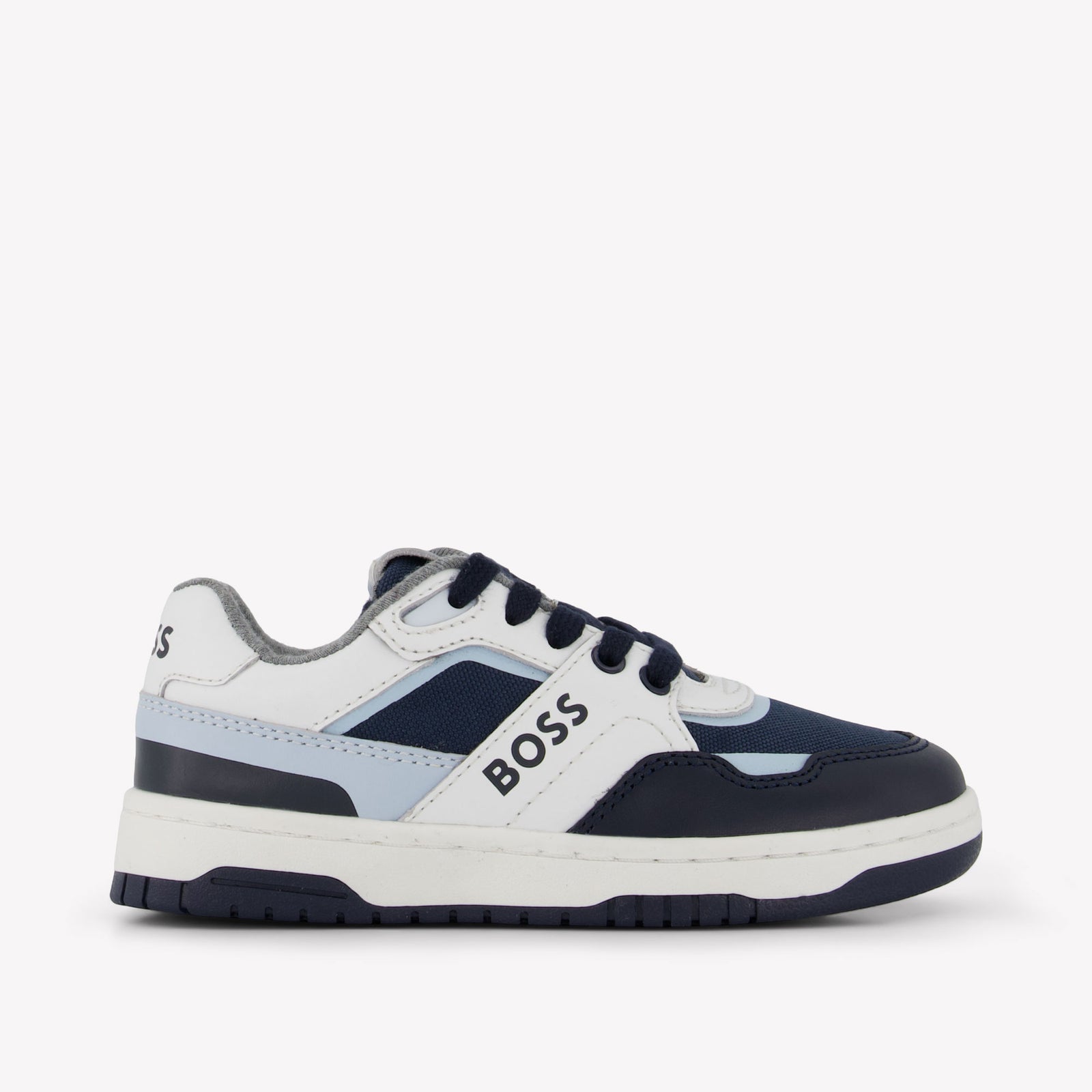Boss Jongens Sneakers In Navy