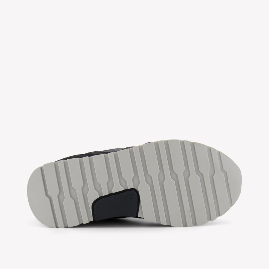 Boss Jongens Sneakers In Zwart