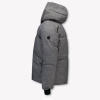 Boss Kinder Jongens Winterjas In Antraciet