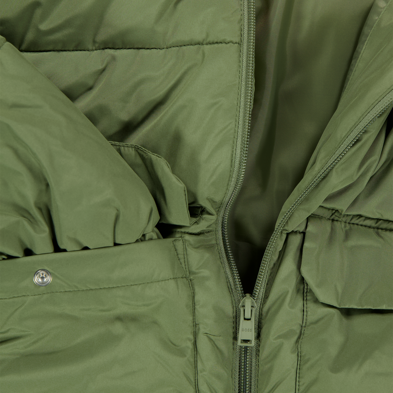 Boss Kinder Jongens Winterjas In Army