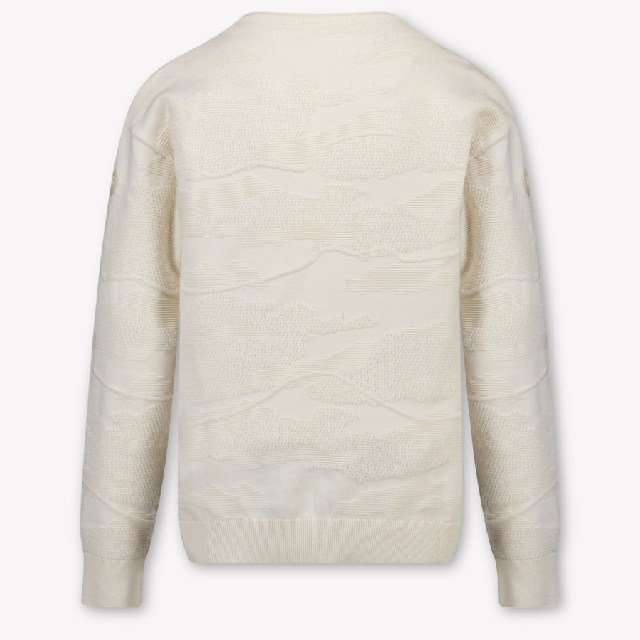 Boss Kinder Jongens Trui In Licht Beige