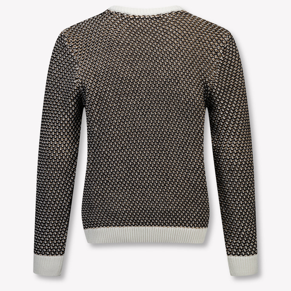 Boss Kinder Jongens Trui In Zwart