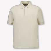 Boss Kinder Jongens Polo In Licht Beige