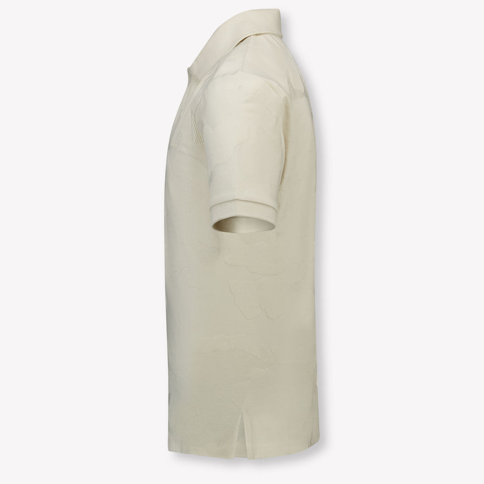 Boss Kinder Jongens Polo In Licht Beige
