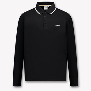 Boss Kinder Jongens Polo In Zwart