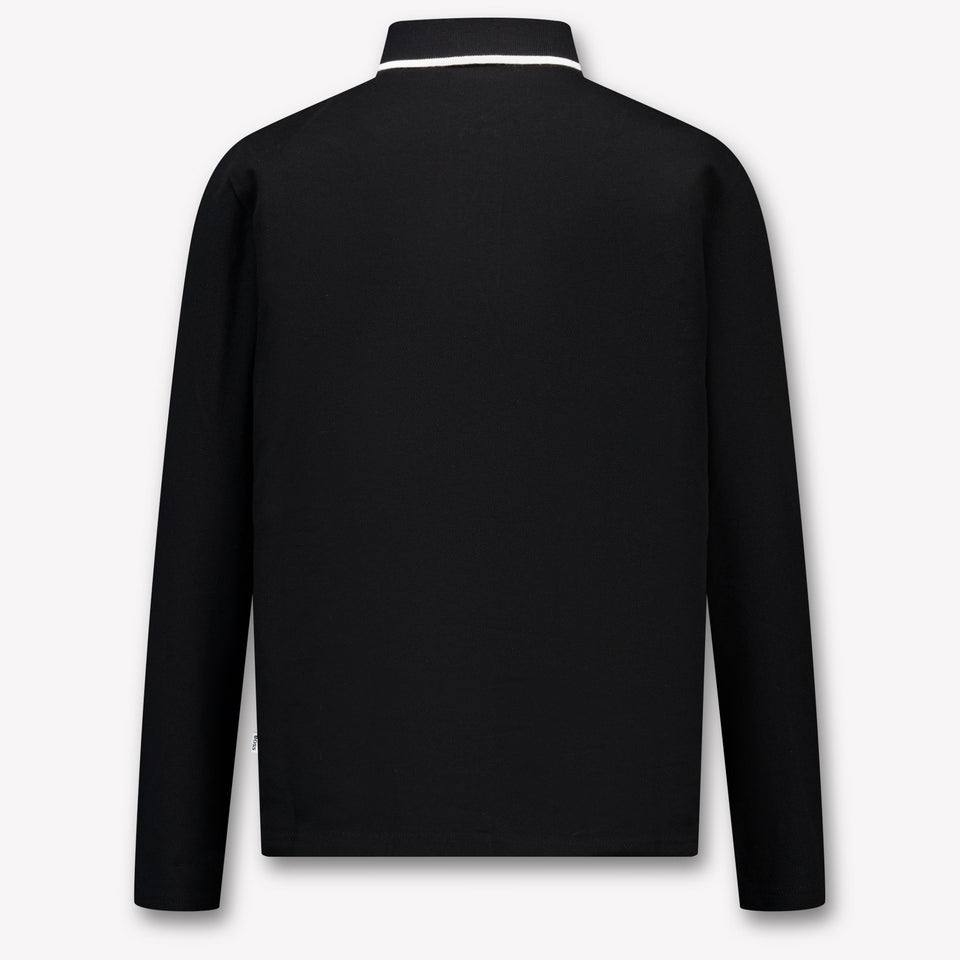 Boss Kinder Jongens Polo In Zwart