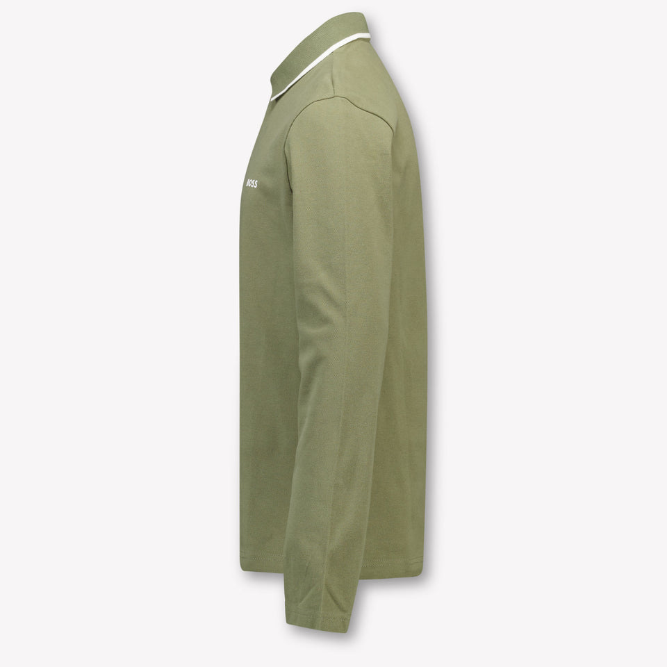 Boss Kinder Jongens Polo In Army