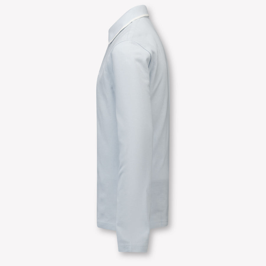 Boss Kinder Jongens Polo In Licht Blauw