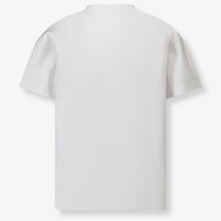 Boss Kinder Jongens T-Shirt In Wit