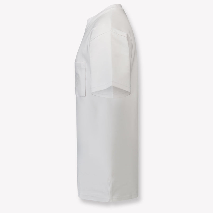 Boss Kinder Jongens T-Shirt In Wit