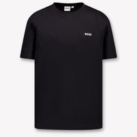 Boss Kinder Jongens T-Shirt In Zwart