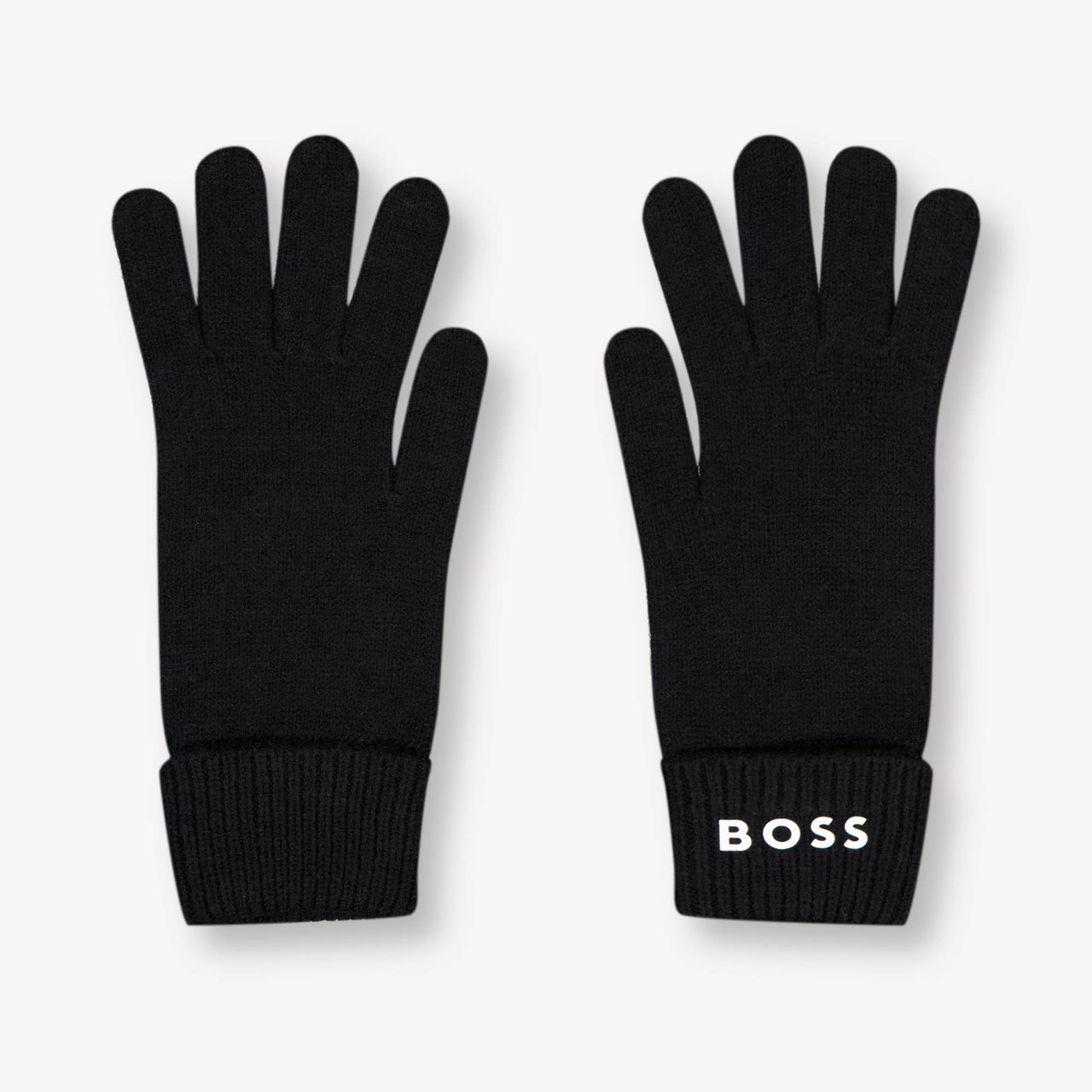 Boss Kinder Jongens Handschoenen In Zwart