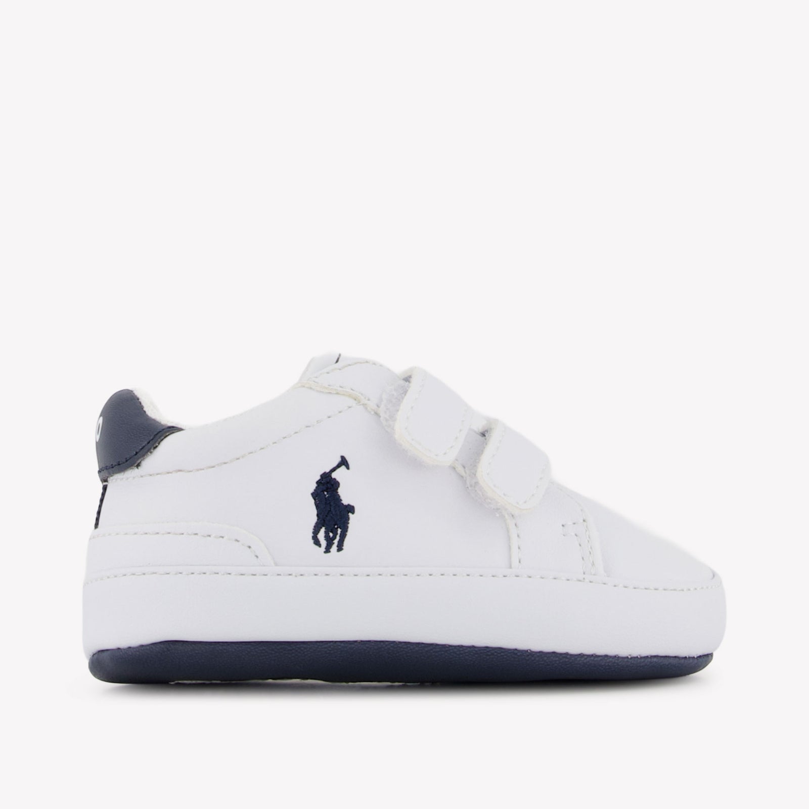 Ralph Lauren Heritage Court Ii Baby Jongens Sneakers In Wit