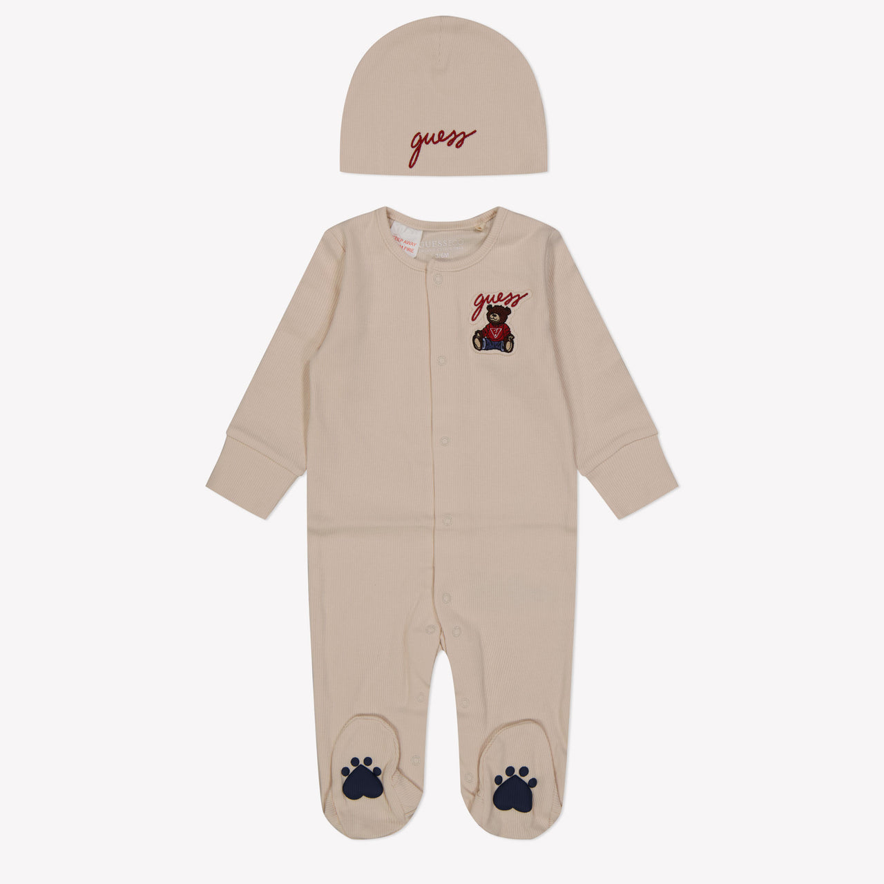 Guess Baby Jongens Boxpakje In Ecru