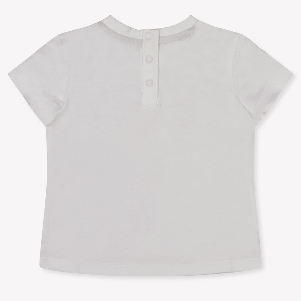 Guess Baby Jongens T-Shirt In Wit