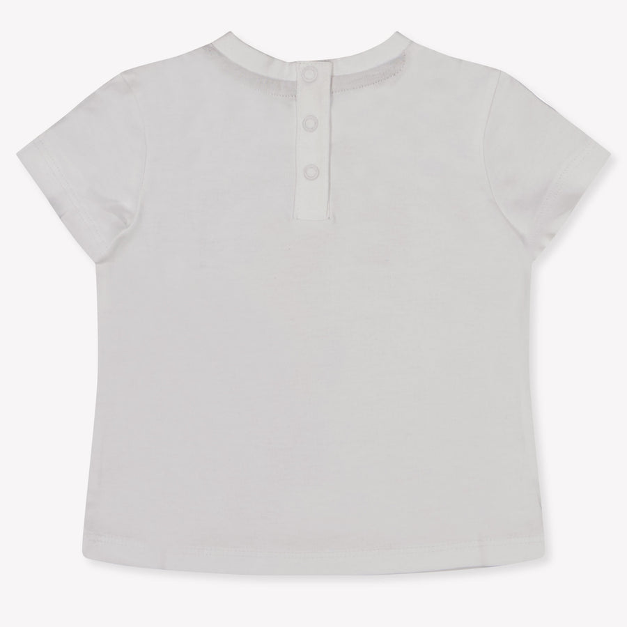 Guess Baby Jongens T-Shirt In Wit
