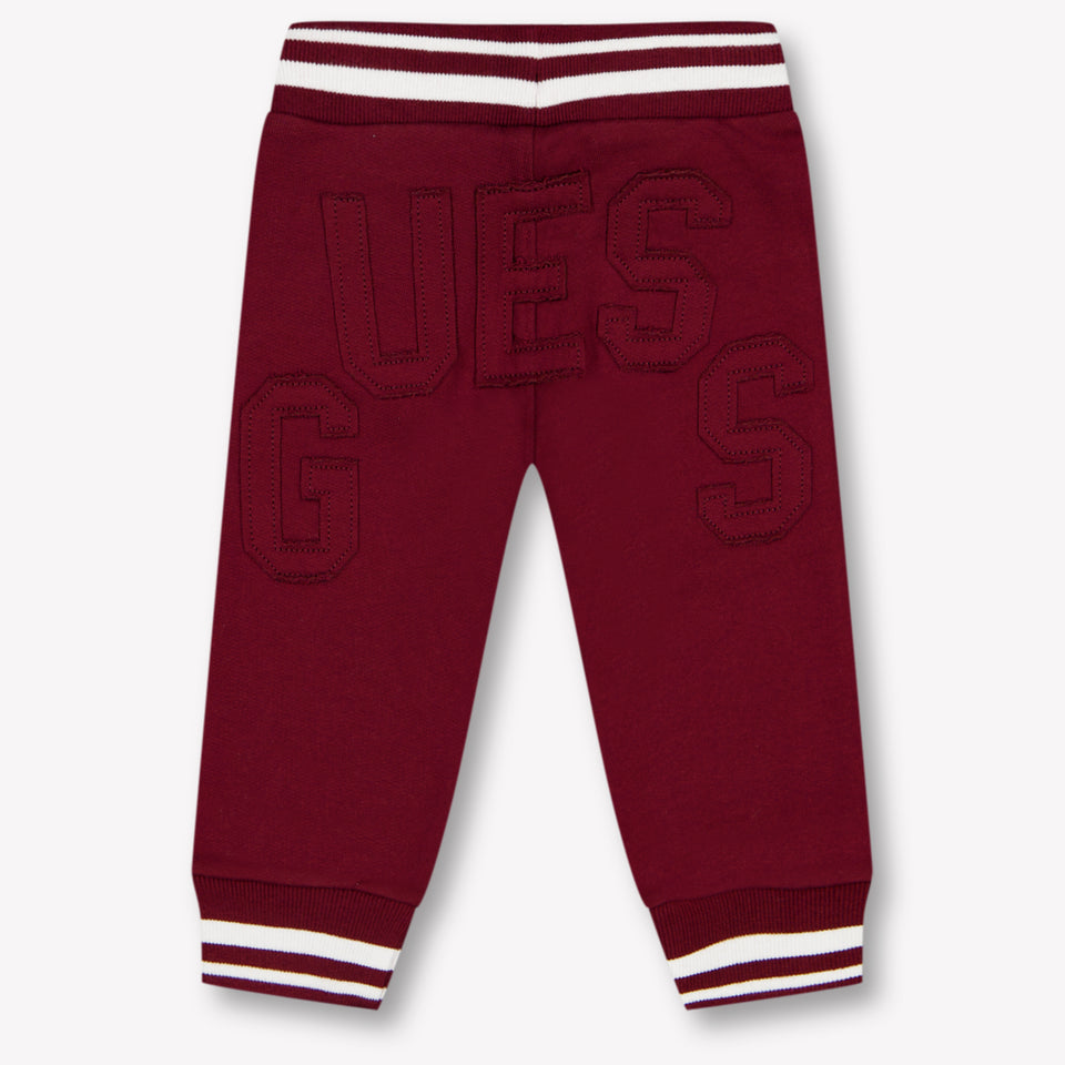 Guess Baby Jongens Broek In Donker Rood