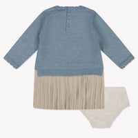Guess Baby Meisjes Jurk In Licht Blauw