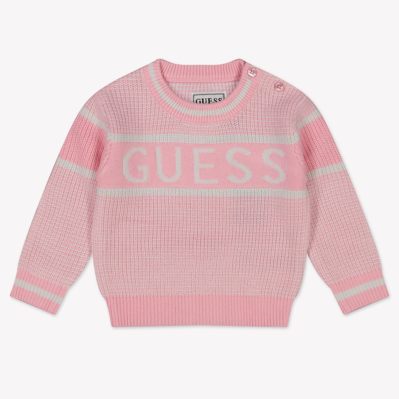 Guess Baby Meisjes Trui In Licht Roze