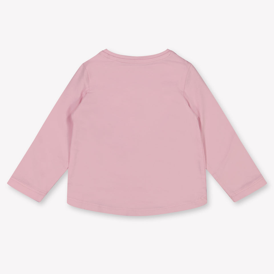 Guess Baby Meisjes T-Shirt In Licht Roze