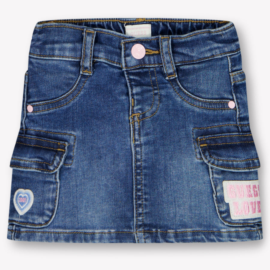 Guess Baby Meisjes Rokje In Blauw
