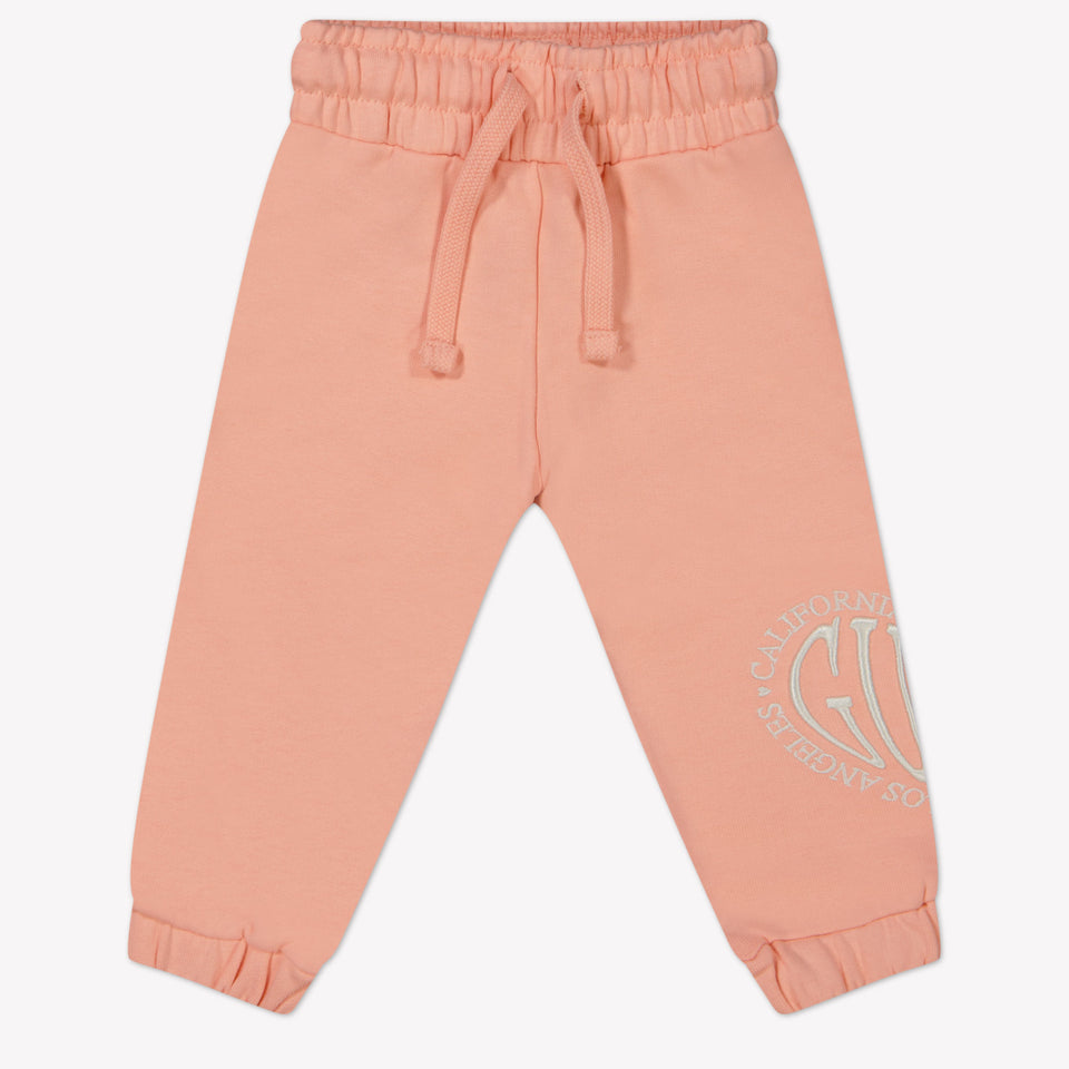 Guess Baby Meisjes Broek In Zalm