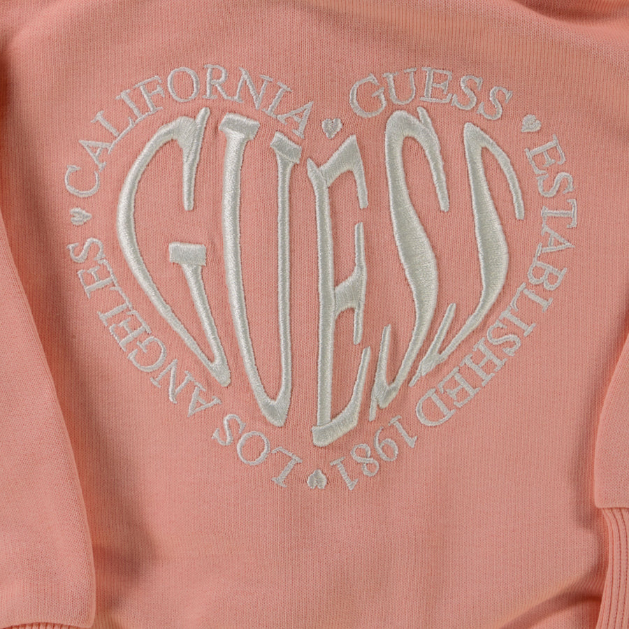 Guess Baby Meisjes Vest In Zalm