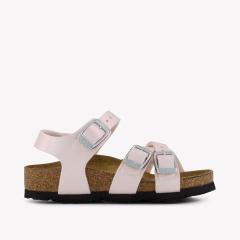 Birkenstock Meisjes Sandalen In Licht Roze