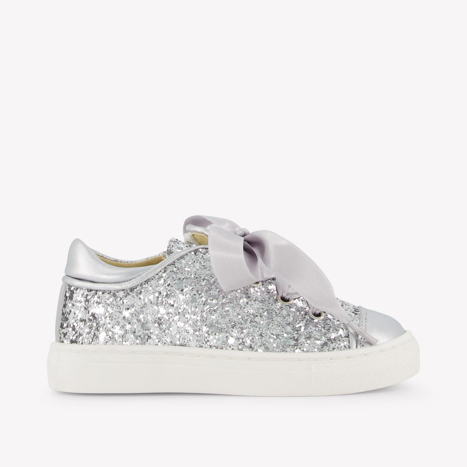 Andanines Meisjes Sneakers In Zilver