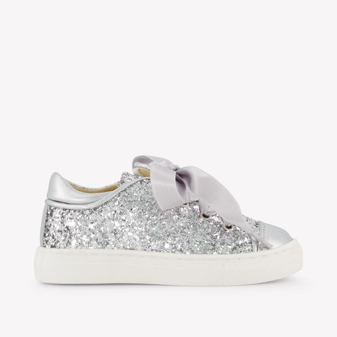 Andanines Meisjes Sneakers In Zilver