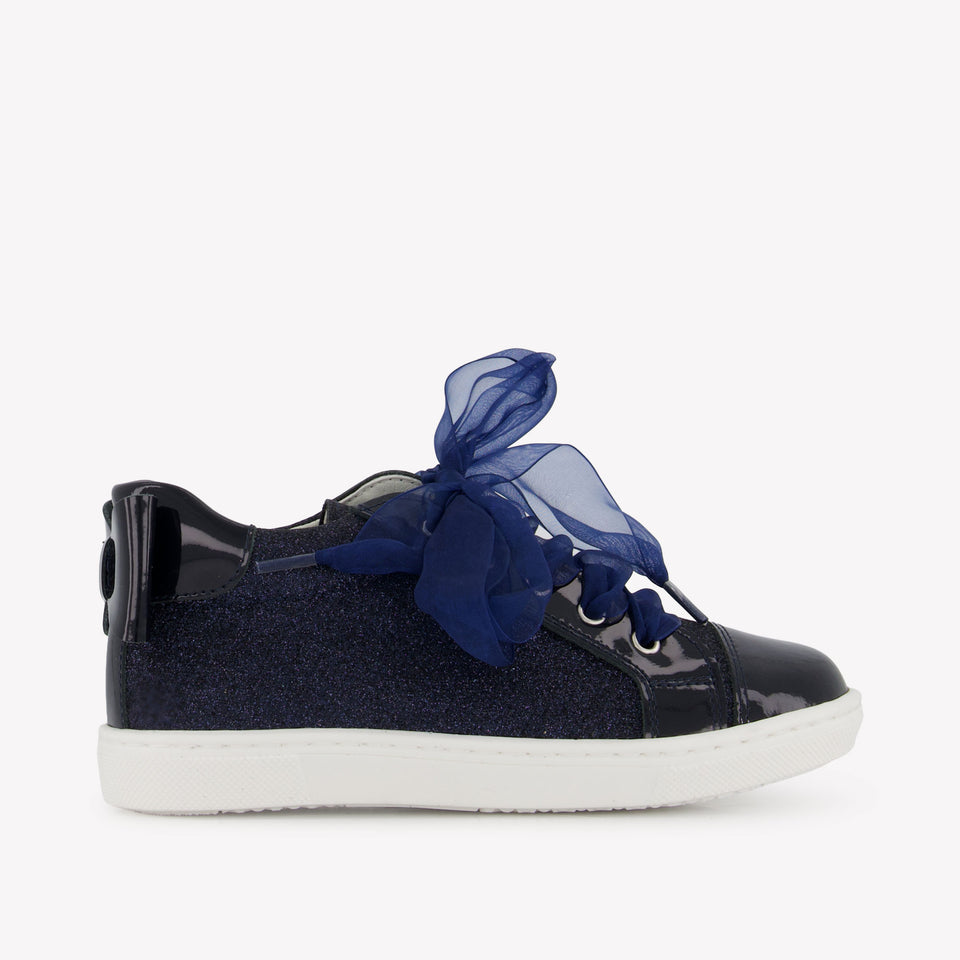Andanines Meisjes Sneakers In Navy