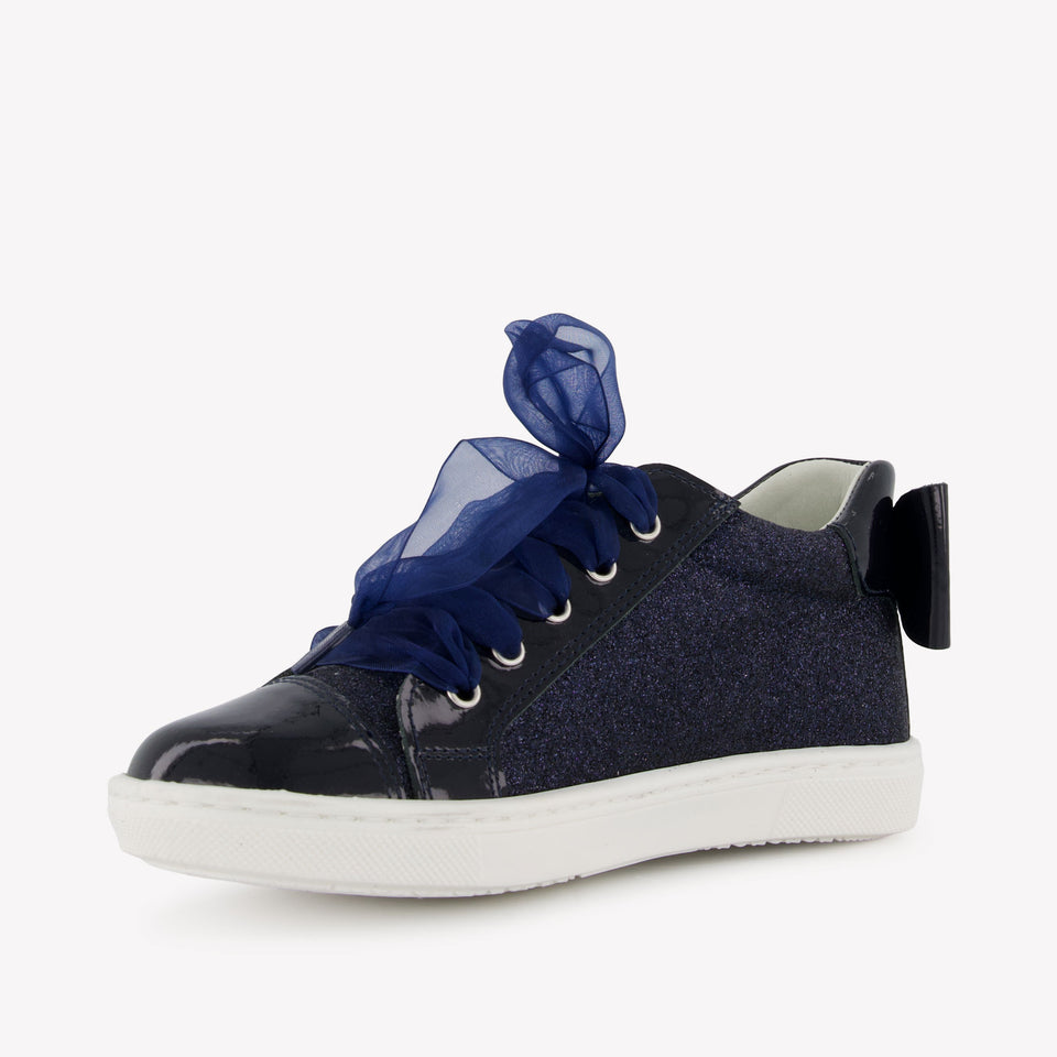 Andanines Meisjes Sneakers In Navy