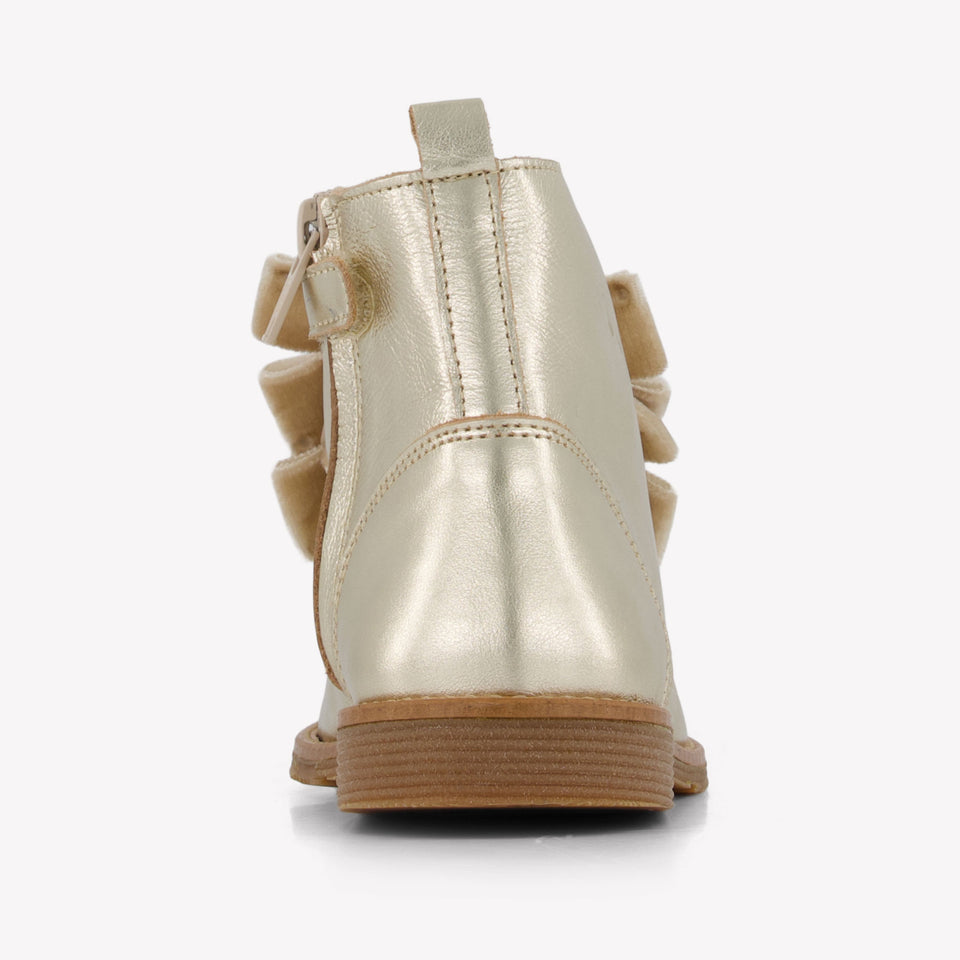 Andanines Meisjes Laarzen In Goud