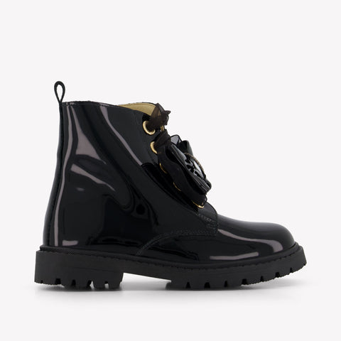 Andanines Meisjes Laarzen In Zwart