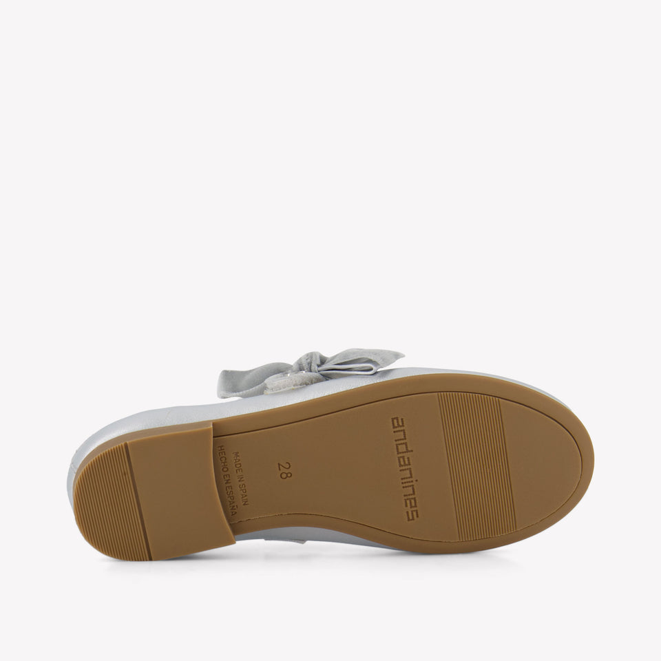 Andanines Meisjes Schoenen In Zilver