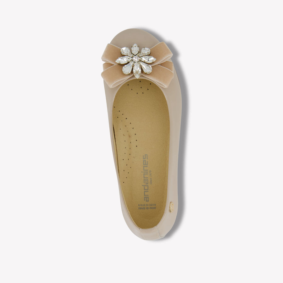 Andanines Meisjes Schoenen In Beige