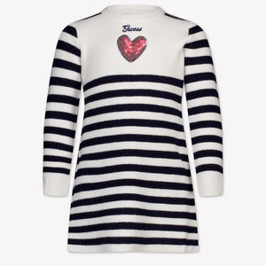 Guess Kinder Meisjes Jurk In Wit