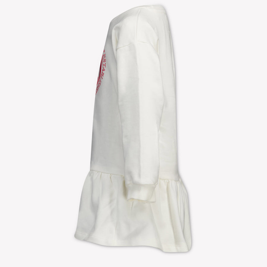 Guess Kinder Meisjes Jurk In Off White
