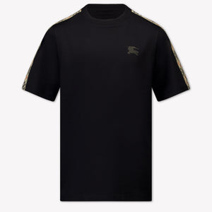 Burberry Kinder Unisex T-Shirt In Zwart