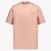 Burberry Kinder Meisjes T-Shirt In Licht Roze