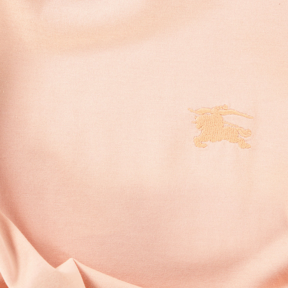 Burberry Kinder Meisjes T-Shirt In Licht Roze