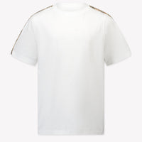 Burberry Kinder Unisex T-Shirt In Wit