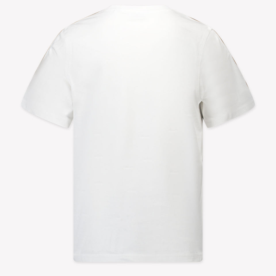 Burberry Kinder Unisex T-Shirt In Wit