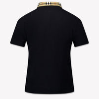 Burberry Johane Kinder Jongens Polo In Zwart