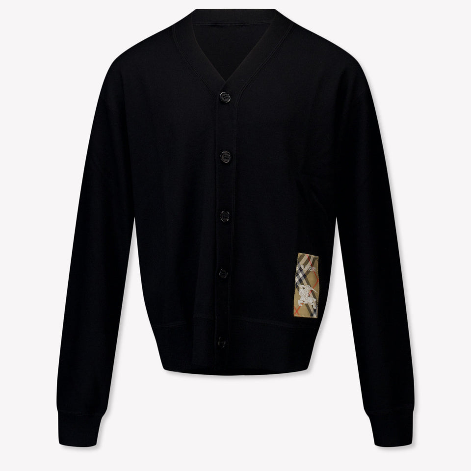 Burberry Kinder Unisex Vest In Zwart