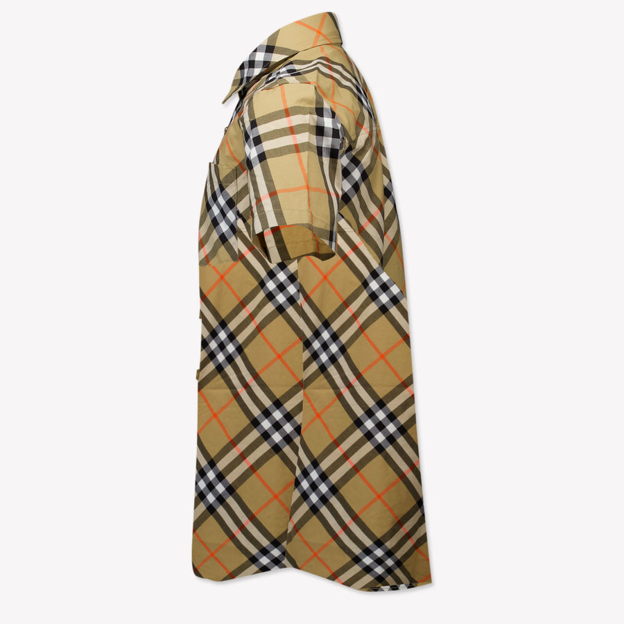 Burberry Kinder Jongens Blouse In Beige