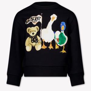 Burberry Kinder Unisex Trui In Zwart